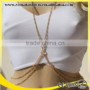 vibrating body chain jewelry, non-piercing body jewelry