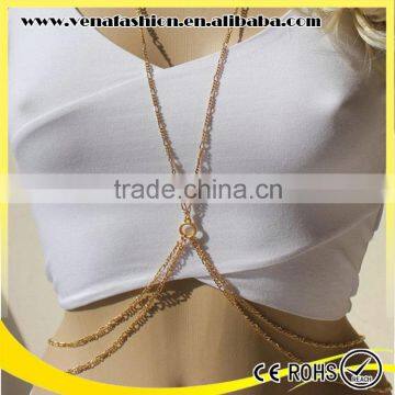 Vibrating Body Chain Jewelry, Non-piercing Body Jewelry