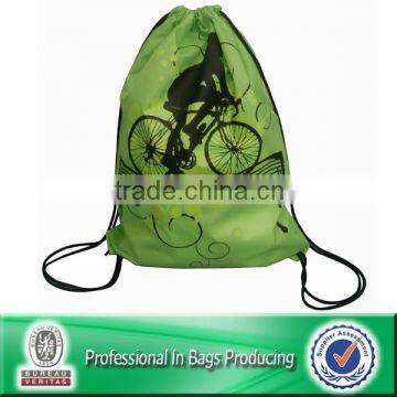 Lead-free 100% Recycled 210D Polyester Drawstring Sports Sack Packs photo-2
