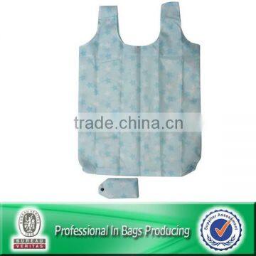 Custom Cheap Folding Reusable Polyester Shopping Bags Tote Bag