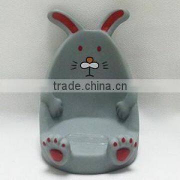 plastic rabbit handset seat, mobile phone holder