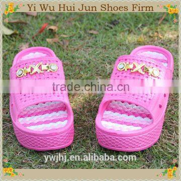 alibab newest Cheap Eva Slippers high heel