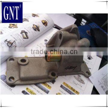 low price 4BD1 thermostat cover down For Excavator engine Parts