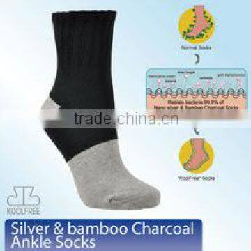 Bamboo Charcoal Womens/Men Short Socks