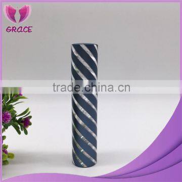 10ml blue pocket sized aliuminum twist bottle atomizer