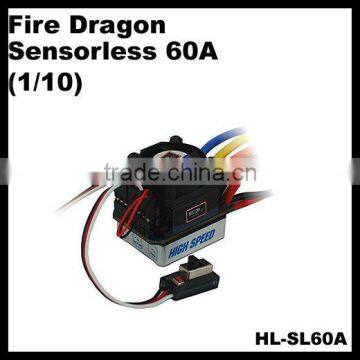 Mystery Fire Dragon 60A Sensorless ESC For 1/10 RC CAR photo-1