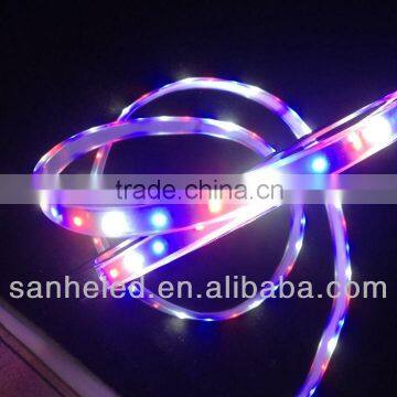 Flexible LED Strip Light SMD3528 FULL color Kit 12V 300leds silicone tube waterproof triple color with remote