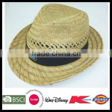 cheap seagrass Fedora hat