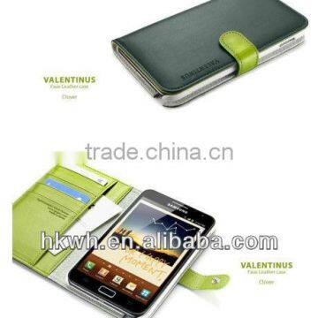 Top quality OEM Order wallet Leather Case For Samsung Galaxy S4 case