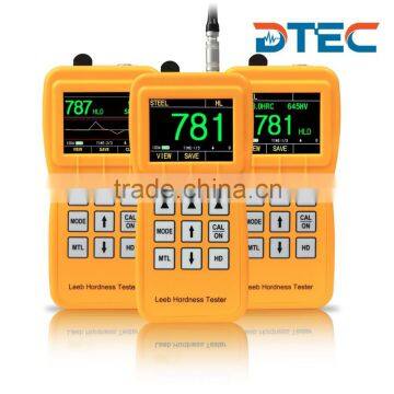 DTEC DH600 Portable Leeb Hardness Tester Colorful Display Curve Graph Top Grade Hardness Tester