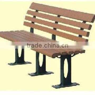 Wpc Composite Wood Carving Bench Wood Park Bench Park Chair Size photo-6