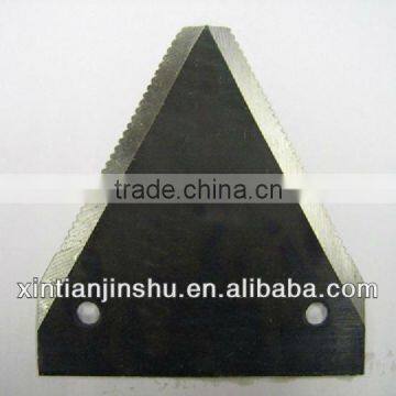 2013 New Holland Combine Harvester Knife Section,forged 65Mn Steel Combine Harvester Blade HRC48-55