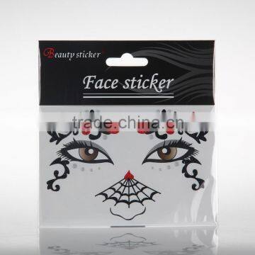 Temporary mask face tattoo full face temporary tattoo