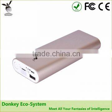 10000mAh multifunction USB power bank for smartphone