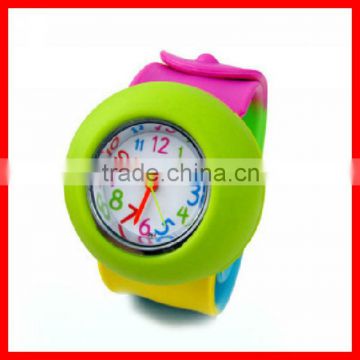 Fashion quartz advertising western silicone wrist watch