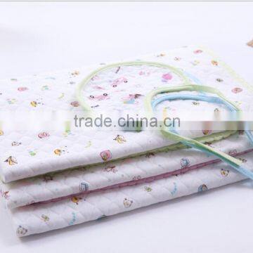 Knitted Jacquard Baby Wrap Infant Swaddle Baby Hodded Towel Blanket Quilt Sleeping Bag