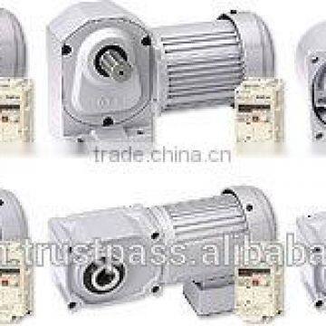 Durable and Easy to use NISSEI Gearmotors with multiple functions made in Japan