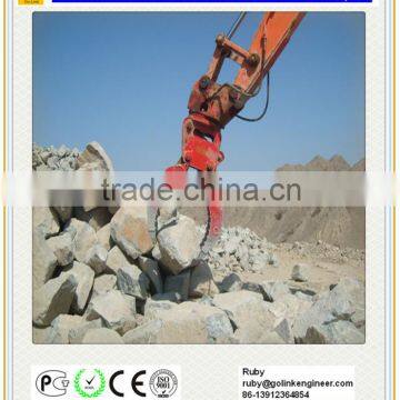 excavator hydraulic rotating grab