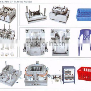 Plastic injection mold and household appliance parts