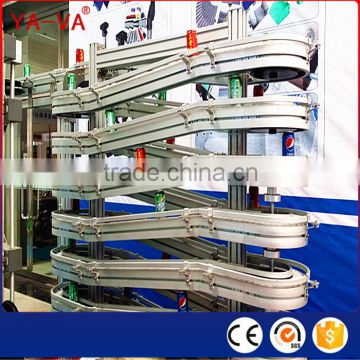 Aluminum Flexible Spiral Conveyor Accumulation Conveyor