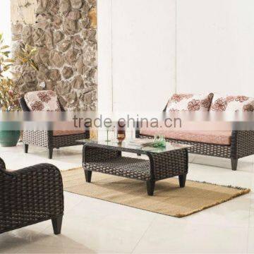 Anastasia USA best seller Outdoor furniture wicker lounge /Sofa Artificial Rattan Outdoor Furniture