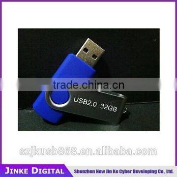 Swivel USB Flash Drive usb disk with customize logo 1gb to 64gb