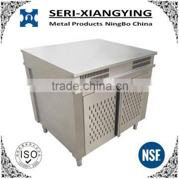 NSF Approval Stainless Steel Kitchen Servery Cabinet