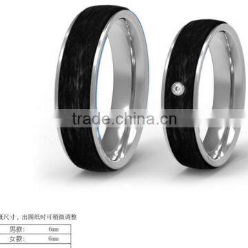 Pure Gold 925 Silver Black Carbon Fiber Inlay Jewelry Rings Stainless Steel Masonic Rings photo-3