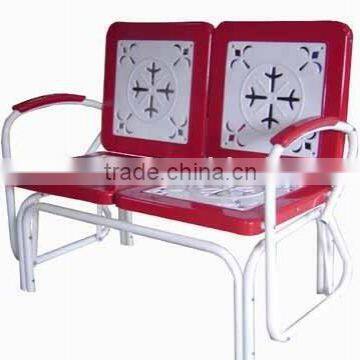 Double Seats Glider Chair