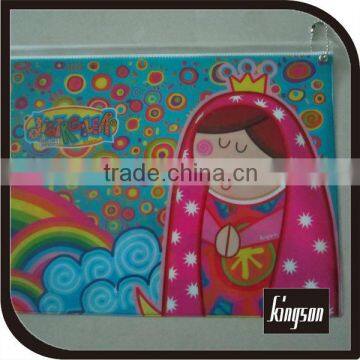 colorfull pvc zipper bag