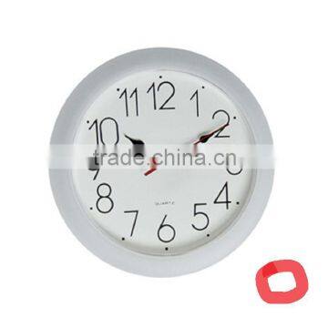 10 inch round plastic wall clock