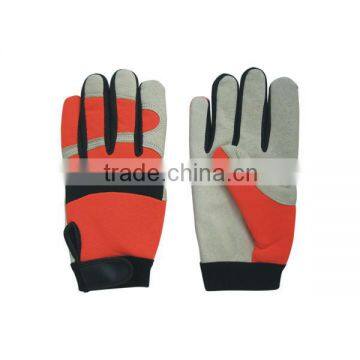 Hi-VI Color Pigskin Mechanic Glove