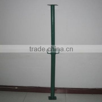 Building adjustable steel scaffolding props with U head