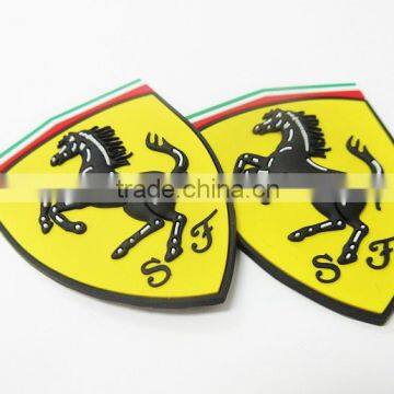 Custom Shaped 3D Embossed Silicone Soft PVC Patch photo-2