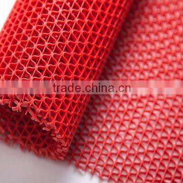 Non slip printed grid double sided s series pvc roll mat