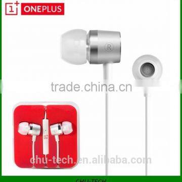 Original oneplus silver bullet earphones headphones Earphones for oneplus one plus one mobile phone