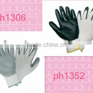 CE EN388 Approved Blue Natural Latex Gloves