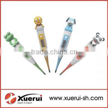 soft cartoon head medical digital thermometer