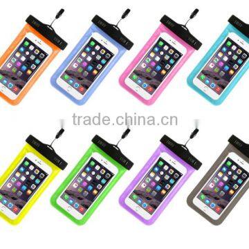 PVC Universal Mobile Phone Waterproof Bag Pouch Cover Case For IPhone 6 4.7 5.5 For Samsung Galaxy Note 4 3 2 S6 S6 Edge S5 S4 photo-2