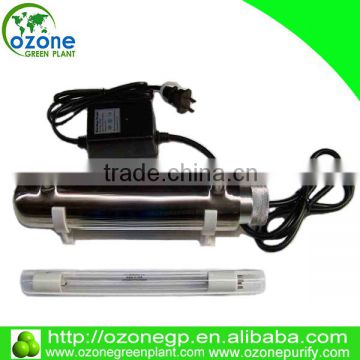 10T/hr stainless steel shell uv sterilizer for water purification