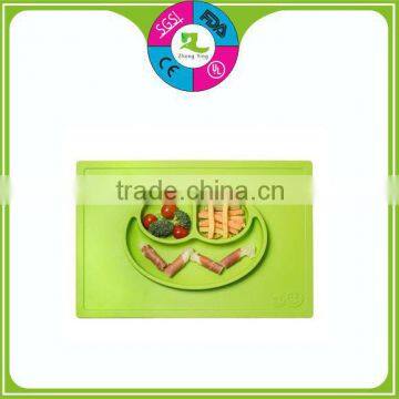 High quality i food grade Silicone Placemat infant dishes