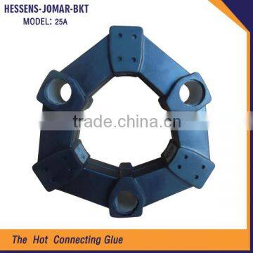 2015 New Product 25A rubber reducing coupling