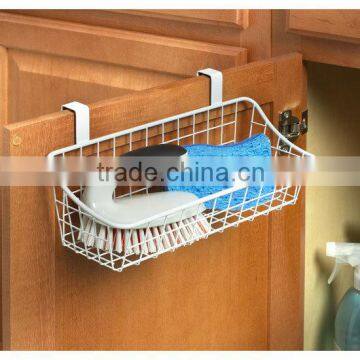 Home Storage White WIRE BASKET For cabinet YC004