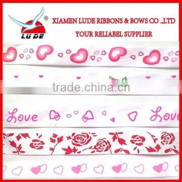 2015 Hot Sales Wholesale Patterned Grosgrain Ribbon photo-4