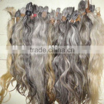 Grey Hair / Gray Hair / Best human hair material for bleaching