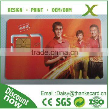 Free Sample..!! PVC Sim Card/PVC contact cards/ IC cards