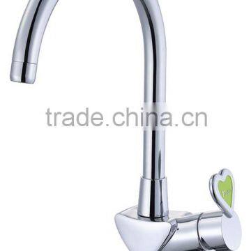 High quality Taiwan made simple contemporay style kitchen mixer bibcock faucet