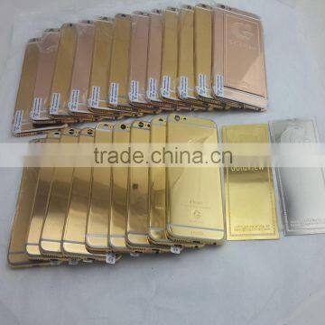 Housing For Iphone 6s 24K gold,For Iphone6 gold Housing