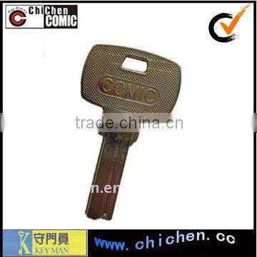 Door steel key blank