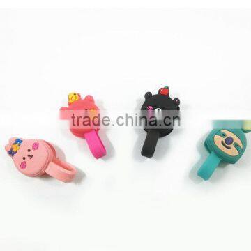 Creative Cute Coil Winder Silicone Cable Wire Organizer Bobbin Winder